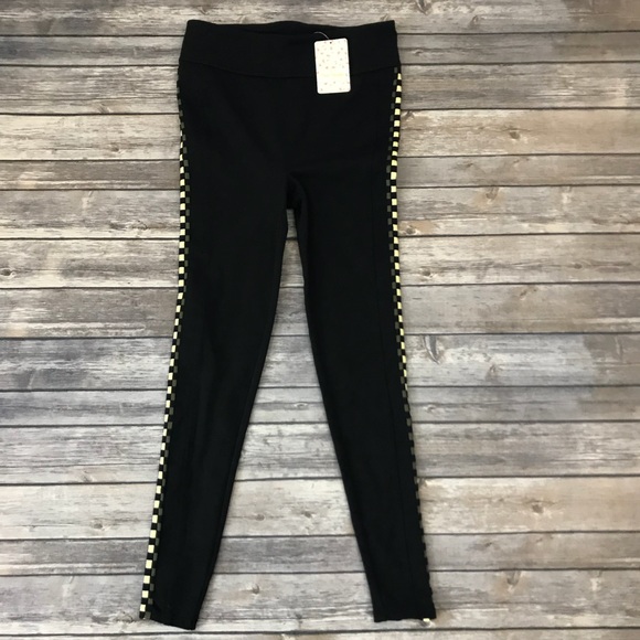 New Free People Dreamweaver Leggings in Black - Picture 3 of 8